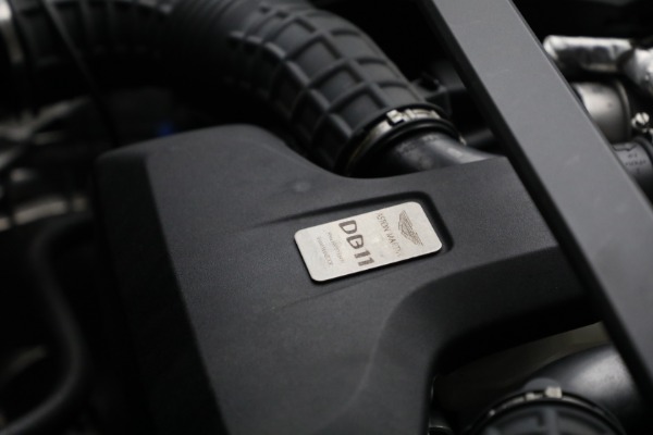 Used 2020 Aston Martin DB11 V8 for sale Sold at Rolls-Royce Motor Cars Greenwich in Greenwich CT 06830 27
