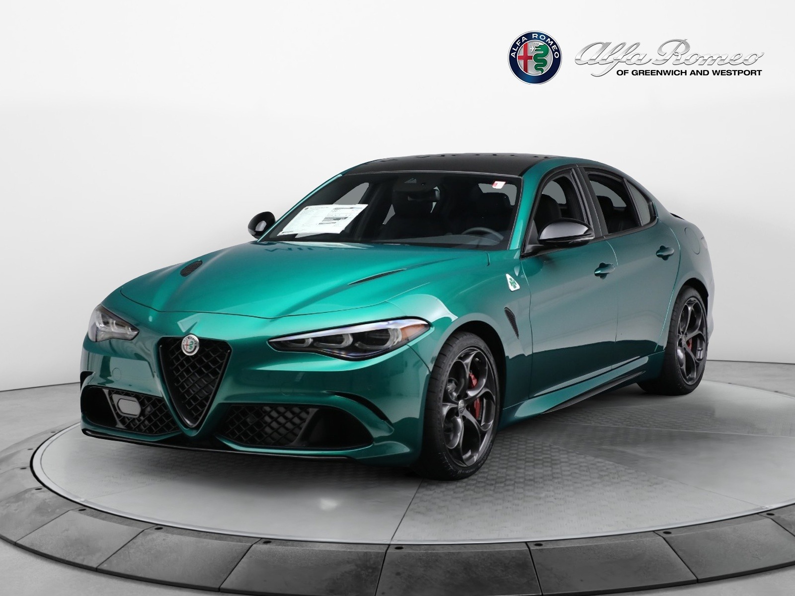 New 2024 Alfa Romeo Giulia Quadrifoglio for sale Sold at Rolls-Royce Motor Cars Greenwich in Greenwich CT 06830 1