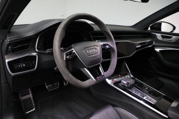 Used 2022 Audi RS 6 Avant 4.0T quattro Avant for sale Sold at Rolls-Royce Motor Cars Greenwich in Greenwich CT 06830 13