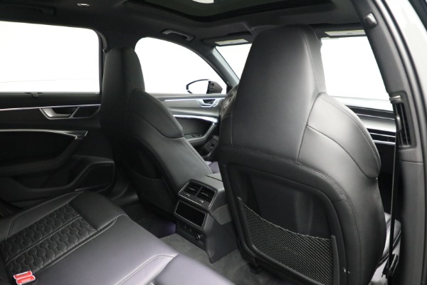 Used 2022 Audi RS 6 Avant 4.0T quattro Avant for sale Sold at Rolls-Royce Motor Cars Greenwich in Greenwich CT 06830 22