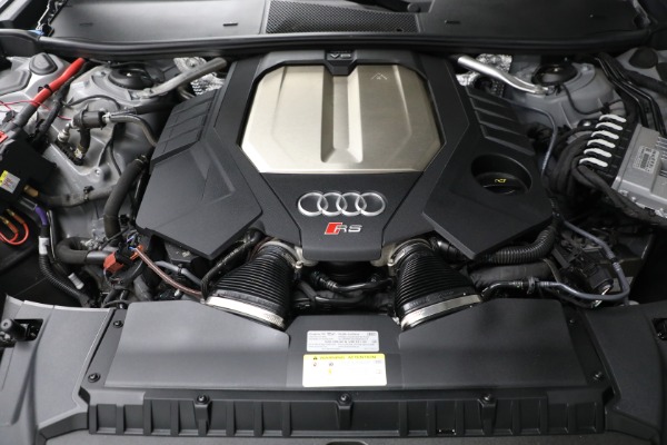 Used 2022 Audi RS 6 Avant 4.0T quattro Avant for sale Sold at Rolls-Royce Motor Cars Greenwich in Greenwich CT 06830 27
