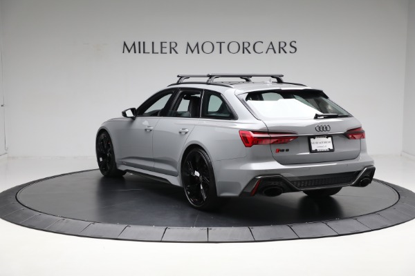 Used 2022 Audi RS 6 Avant 4.0T quattro Avant for sale Sold at Rolls-Royce Motor Cars Greenwich in Greenwich CT 06830 5