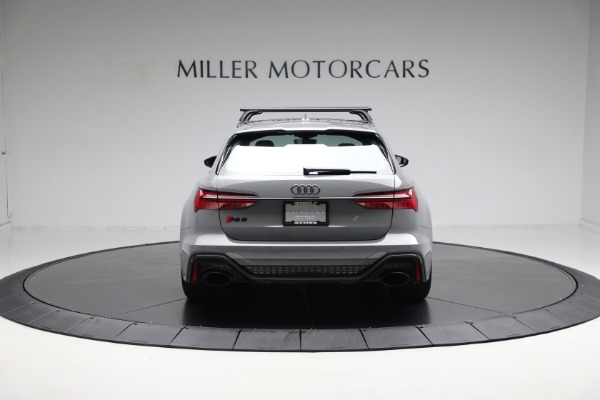 Used 2022 Audi RS 6 Avant 4.0T quattro Avant for sale Sold at Rolls-Royce Motor Cars Greenwich in Greenwich CT 06830 6