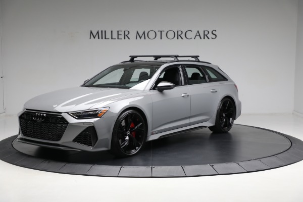 Used 2022 Audi RS 6 Avant 4.0T quattro Avant for sale Sold at Rolls-Royce Motor Cars Greenwich in Greenwich CT 06830 1