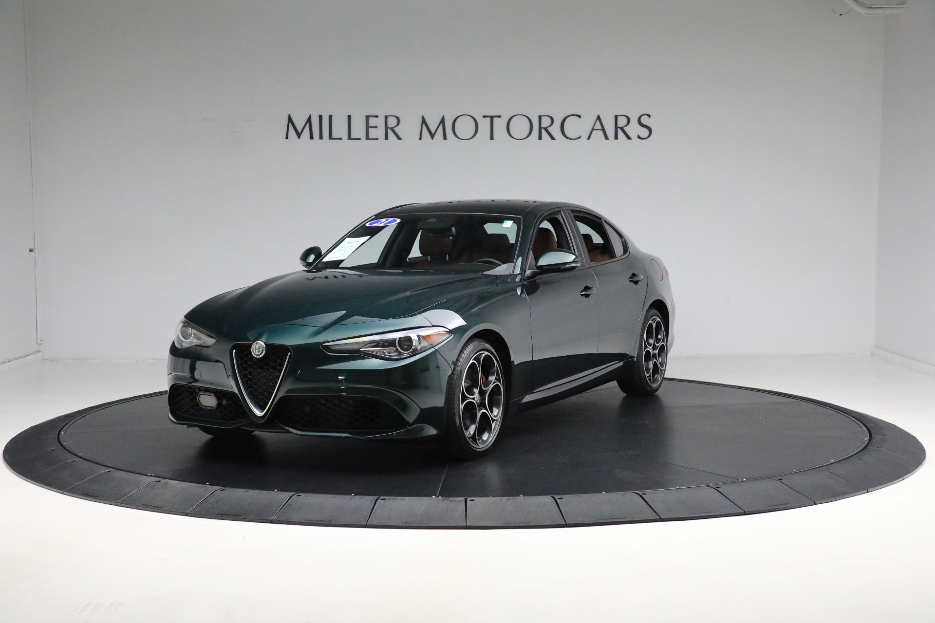 Used 2021 Alfa Romeo Giulia Ti Sport for sale Sold at Rolls-Royce Motor Cars Greenwich in Greenwich CT 06830 3