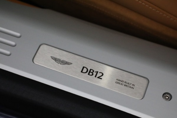 New 2024 Aston Martin DB12 Volante for sale Sold at Rolls-Royce Motor Cars Greenwich in Greenwich CT 06830 26