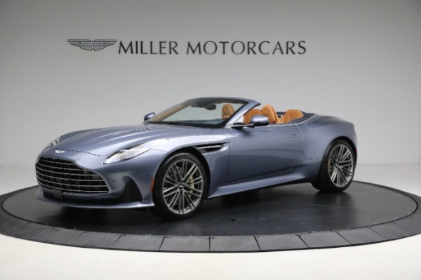 New 2024 Aston Martin DB12 Volante for sale Sold at Rolls-Royce Motor Cars Greenwich in Greenwich CT 06830 1