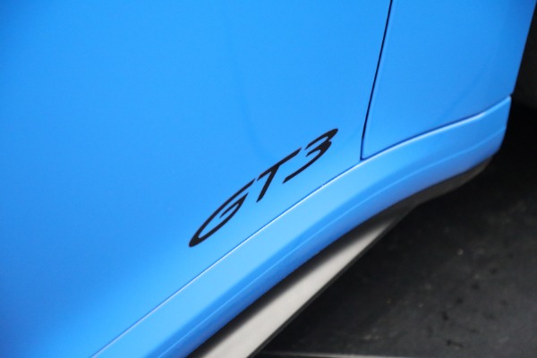 Used 2022 Porsche 911 GT3 for sale Sold at Rolls-Royce Motor Cars Greenwich in Greenwich CT 06830 27
