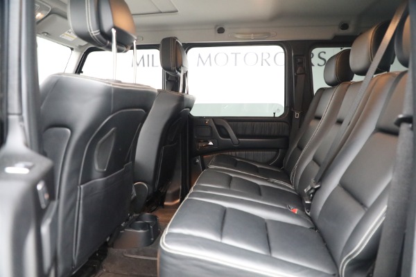 Used 2016 Mercedes-Benz G-Class G 550 for sale Sold at Rolls-Royce Motor Cars Greenwich in Greenwich CT 06830 16
