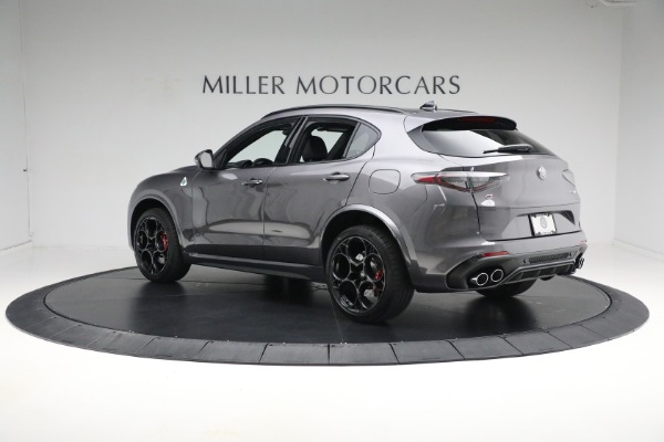 New 2024 Alfa Romeo Stelvio Quadrifoglio for sale $84,570 at Rolls-Royce Motor Cars Greenwich in Greenwich CT 06830 10