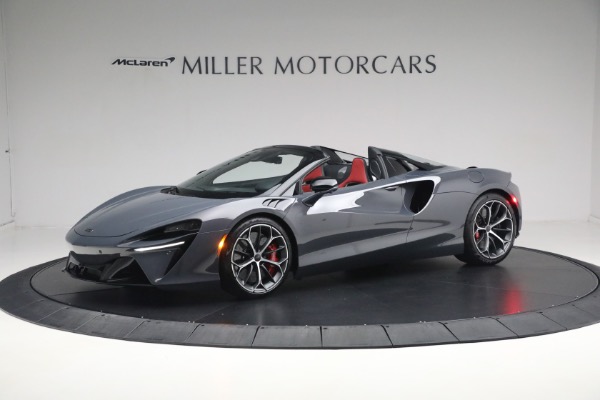 New 2025 McLaren Artura Spider TechLux for sale $346,318 at Rolls-Royce Motor Cars Greenwich in Greenwich CT 06830 2