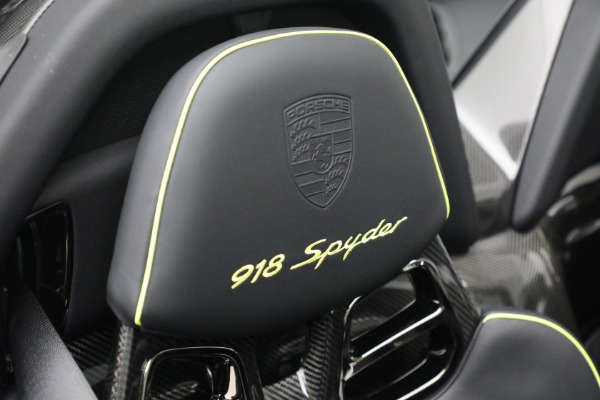 Used 2015 Porsche 918 Spyder for sale Sold at Rolls-Royce Motor Cars Greenwich in Greenwich CT 06830 12
