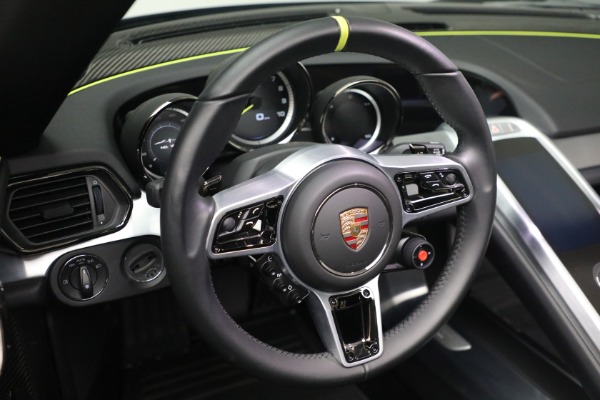 Used 2015 Porsche 918 Spyder for sale Sold at Rolls-Royce Motor Cars Greenwich in Greenwich CT 06830 25