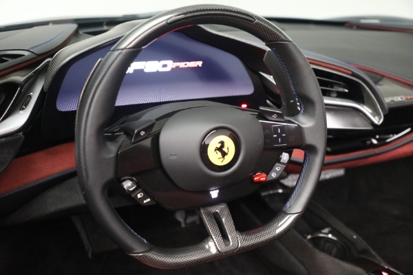 Used 2022 Ferrari SF90 Spider for sale Sold at Rolls-Royce Motor Cars Greenwich in Greenwich CT 06830 24