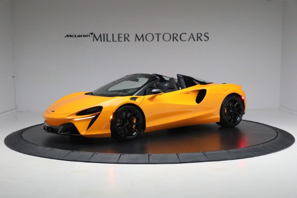 New 2025 McLaren Artura Spider Performance for sale Sold at Rolls-Royce Motor Cars Greenwich in Greenwich CT 06830 2