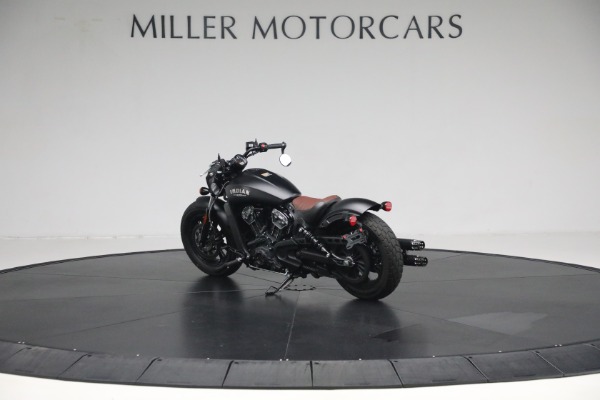 Used 2020 Indian Scout Bobber Thunder Black Smoke ABS for sale Sold at Rolls-Royce Motor Cars Greenwich in Greenwich CT 06830 3
