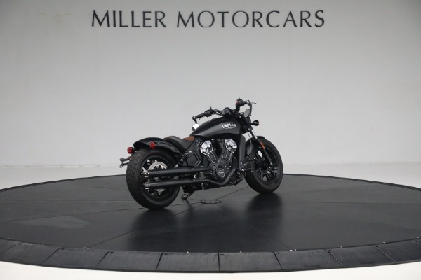 Used 2020 Indian Scout Bobber Thunder Black Smoke ABS for sale Sold at Rolls-Royce Motor Cars Greenwich in Greenwich CT 06830 5