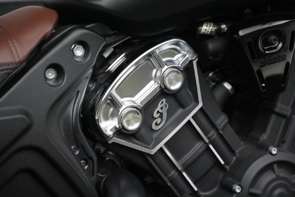 Used 2020 Indian Scout Bobber Thunder Black Smoke ABS for sale Sold at Rolls-Royce Motor Cars Greenwich in Greenwich CT 06830 9