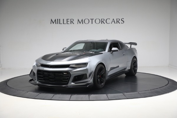 Used 2021 Chevrolet Camaro ZL1 for sale Sold at Rolls-Royce Motor Cars Greenwich in Greenwich CT 06830 1