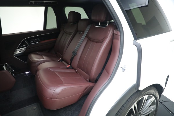 Used 2023 Land Rover Range Rover P530 Autobiography LWB for sale Sold at Rolls-Royce Motor Cars Greenwich in Greenwich CT 06830 14