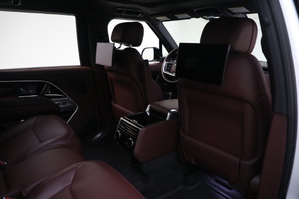 Used 2023 Land Rover Range Rover P530 Autobiography LWB for sale Sold at Rolls-Royce Motor Cars Greenwich in Greenwich CT 06830 18