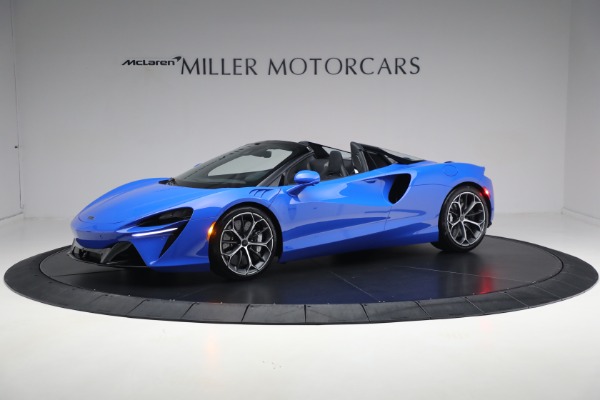 New 2025 McLaren Artura Spider Performance for sale $329,718 at Rolls-Royce Motor Cars Greenwich in Greenwich CT 06830 2