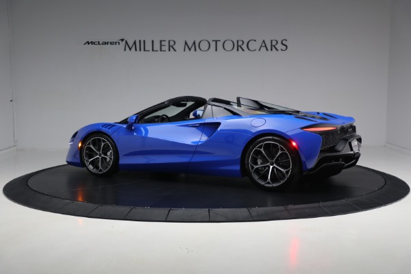 New 2025 McLaren Artura Spider Performance for sale $329,718 at Rolls-Royce Motor Cars Greenwich in Greenwich CT 06830 4