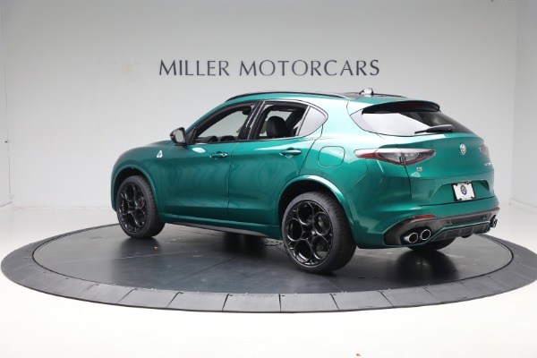 New 2024 Alfa Romeo Stelvio Quadrifoglio for sale $85,360 at Rolls-Royce Motor Cars Greenwich in Greenwich CT 06830 11