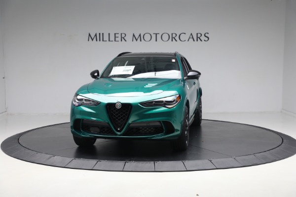 New 2024 Alfa Romeo Stelvio Quadrifoglio for sale $85,360 at Rolls-Royce Motor Cars Greenwich in Greenwich CT 06830 2
