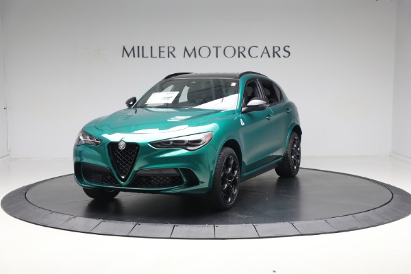 New 2024 Alfa Romeo Stelvio Quadrifoglio for sale $85,360 at Rolls-Royce Motor Cars Greenwich in Greenwich CT 06830 3