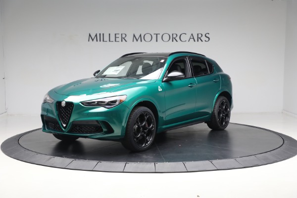 New 2024 Alfa Romeo Stelvio Quadrifoglio for sale $85,360 at Rolls-Royce Motor Cars Greenwich in Greenwich CT 06830 4