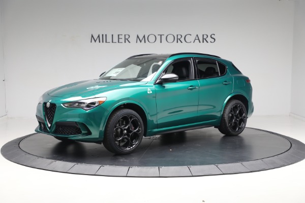 New 2024 Alfa Romeo Stelvio Quadrifoglio for sale $85,360 at Rolls-Royce Motor Cars Greenwich in Greenwich CT 06830 5