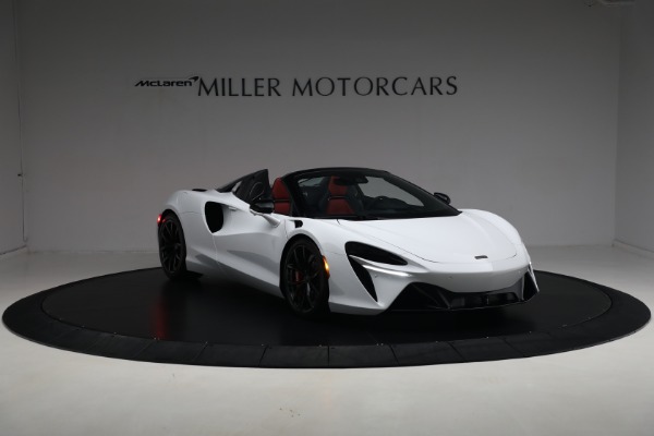 New 2025 McLaren Artura Spider TechLux for sale Sold at Rolls-Royce Motor Cars Greenwich in Greenwich CT 06830 11
