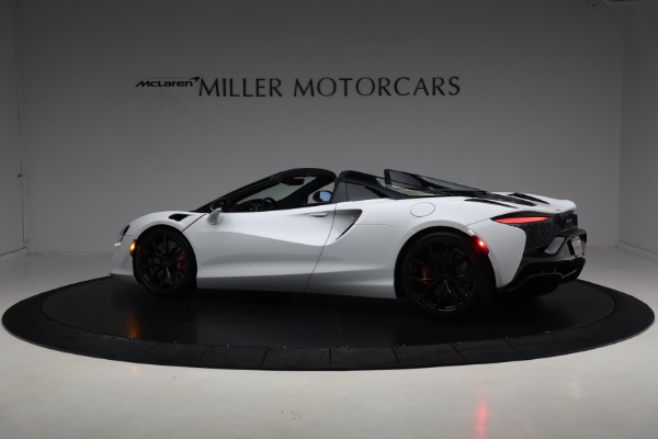 New 2025 McLaren Artura Spider TechLux for sale Sold at Rolls-Royce Motor Cars Greenwich in Greenwich CT 06830 4