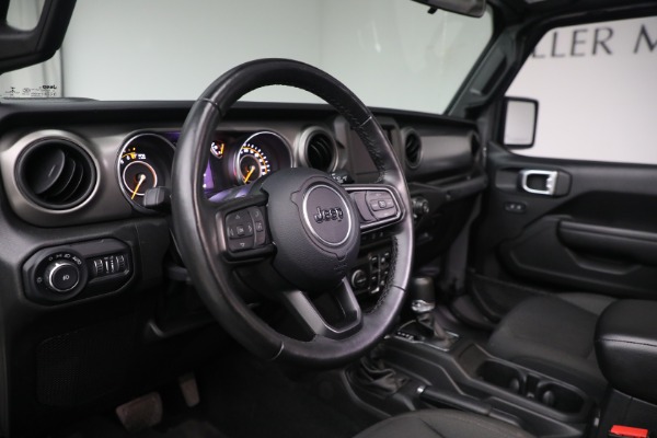 Used 2022 Jeep Wrangler Unlimited Sport Altitude for sale Sold at Rolls-Royce Motor Cars Greenwich in Greenwich CT 06830 16