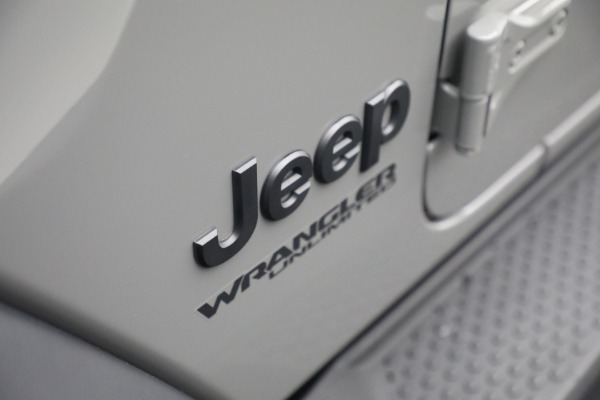 Used 2022 Jeep Wrangler Unlimited Sport Altitude for sale Sold at Rolls-Royce Motor Cars Greenwich in Greenwich CT 06830 21