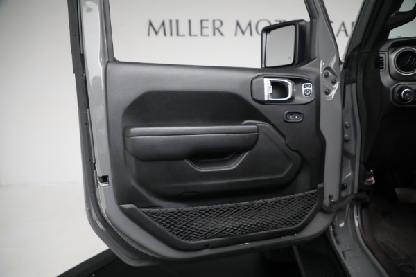 Used 2022 Jeep Wrangler Unlimited Sport Altitude for sale Sold at Rolls-Royce Motor Cars Greenwich in Greenwich CT 06830 23