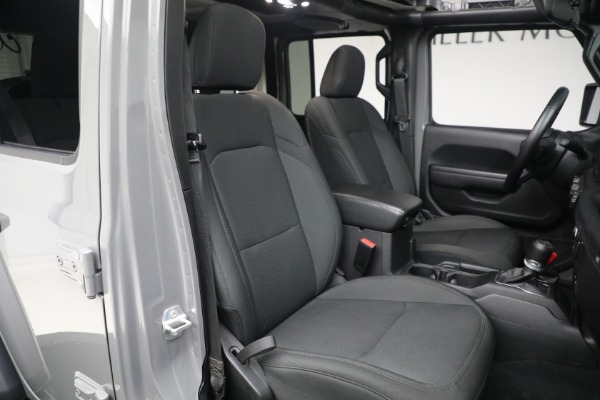 Used 2022 Jeep Wrangler Unlimited Sport Altitude for sale Sold at Rolls-Royce Motor Cars Greenwich in Greenwich CT 06830 25