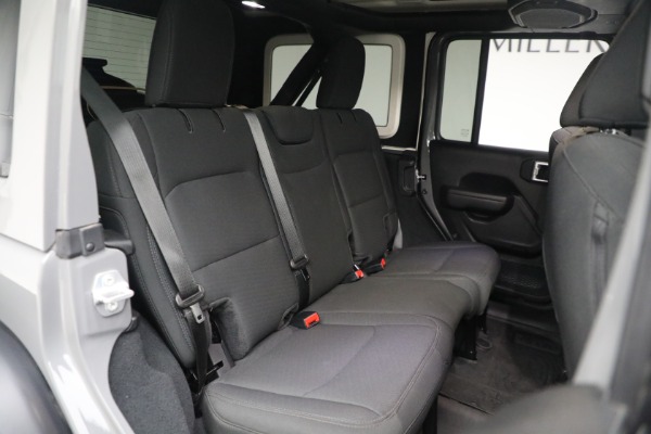 Used 2022 Jeep Wrangler Unlimited Sport Altitude for sale Sold at Rolls-Royce Motor Cars Greenwich in Greenwich CT 06830 28