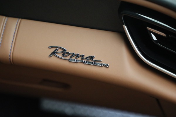 Used 2024 Ferrari Roma Spider for sale Sold at Rolls-Royce Motor Cars Greenwich in Greenwich CT 06830 28