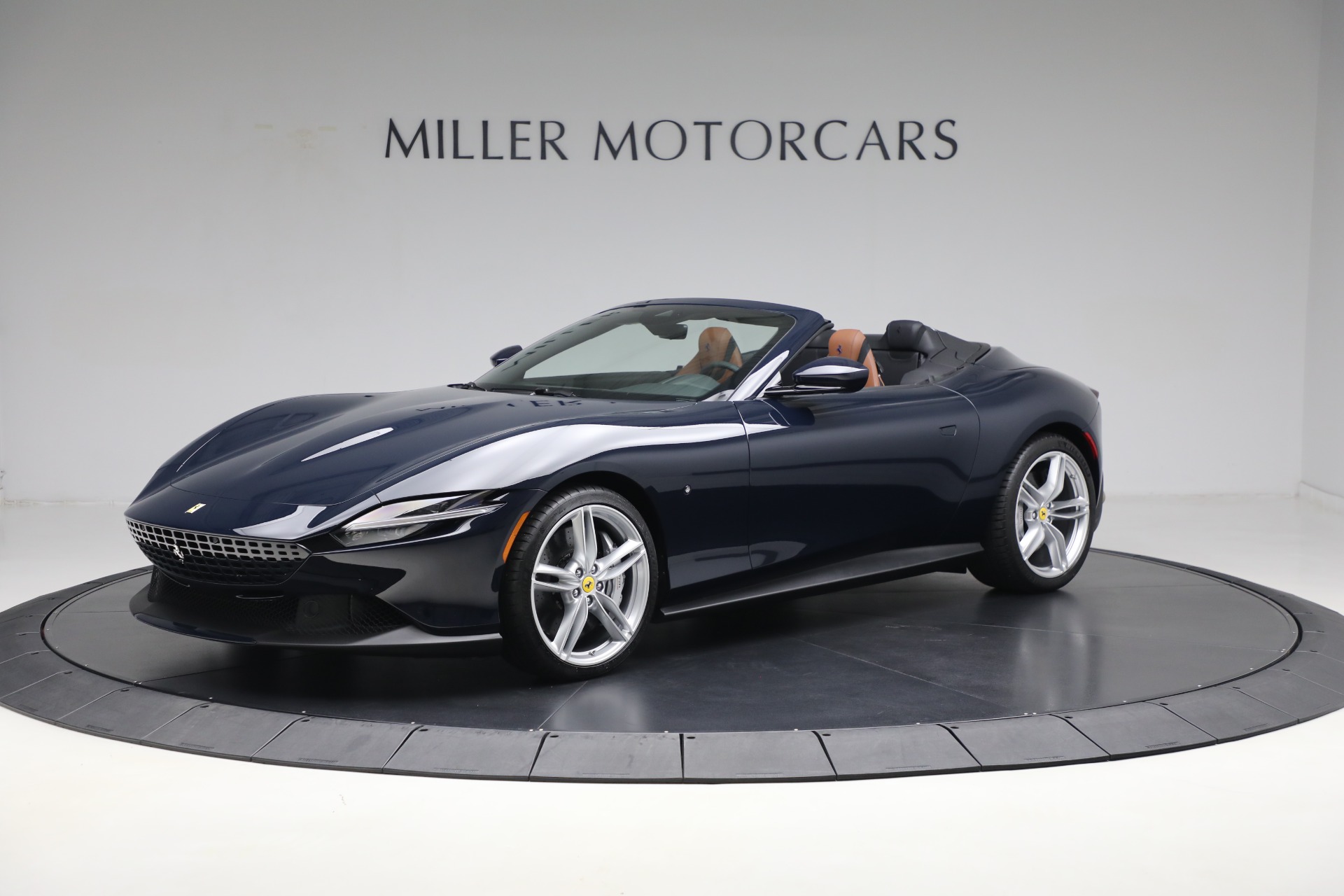 Used 2024 Ferrari Roma Spider for sale Sold at Rolls-Royce Motor Cars Greenwich in Greenwich CT 06830 1