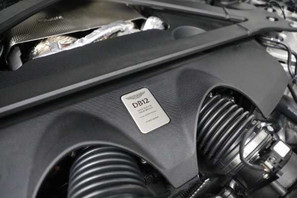 New 2025 Aston Martin DB12 V8 for sale $281,600 at Rolls-Royce Motor Cars Greenwich in Greenwich CT 06830 28