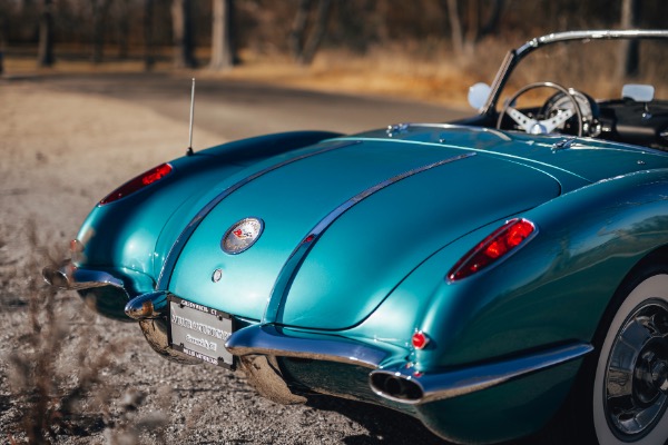 Used 1958 Chevrolet Corvette 283/290HP for sale $195,000 at Rolls-Royce Motor Cars Greenwich in Greenwich CT 06830 11