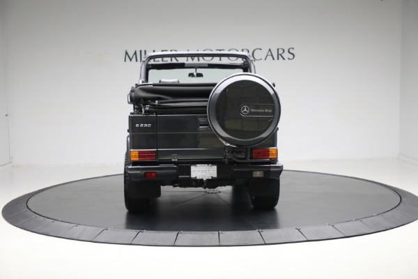 Used 1990 Mercedes-Benz G-Class Cabriolet for sale Sold at Rolls-Royce Motor Cars Greenwich in Greenwich CT 06830 6