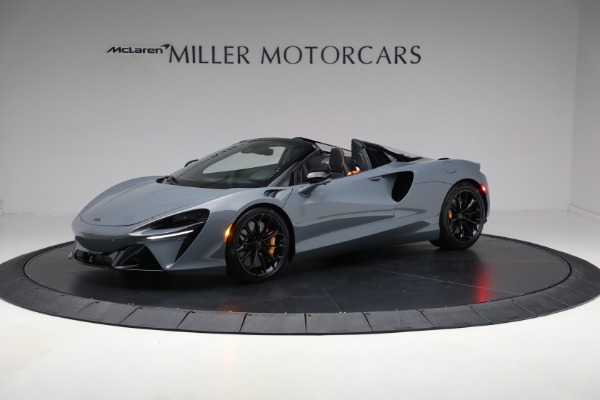 New 2025 McLaren Artura Spider Vision for sale Sold at Rolls-Royce Motor Cars Greenwich in Greenwich CT 06830 2