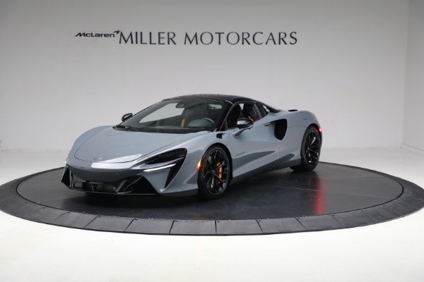 New 2025 McLaren Artura Spider Vision for sale Sold at Rolls-Royce Motor Cars Greenwich in Greenwich CT 06830 22