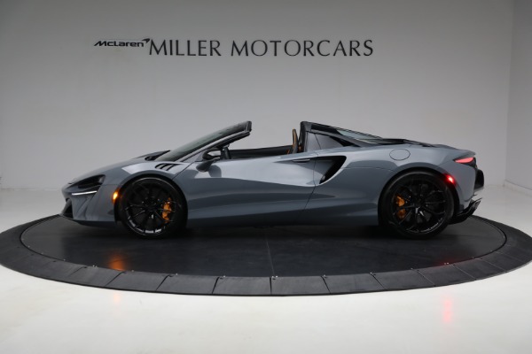 New 2025 McLaren Artura Spider Vision for sale Sold at Rolls-Royce Motor Cars Greenwich in Greenwich CT 06830 3