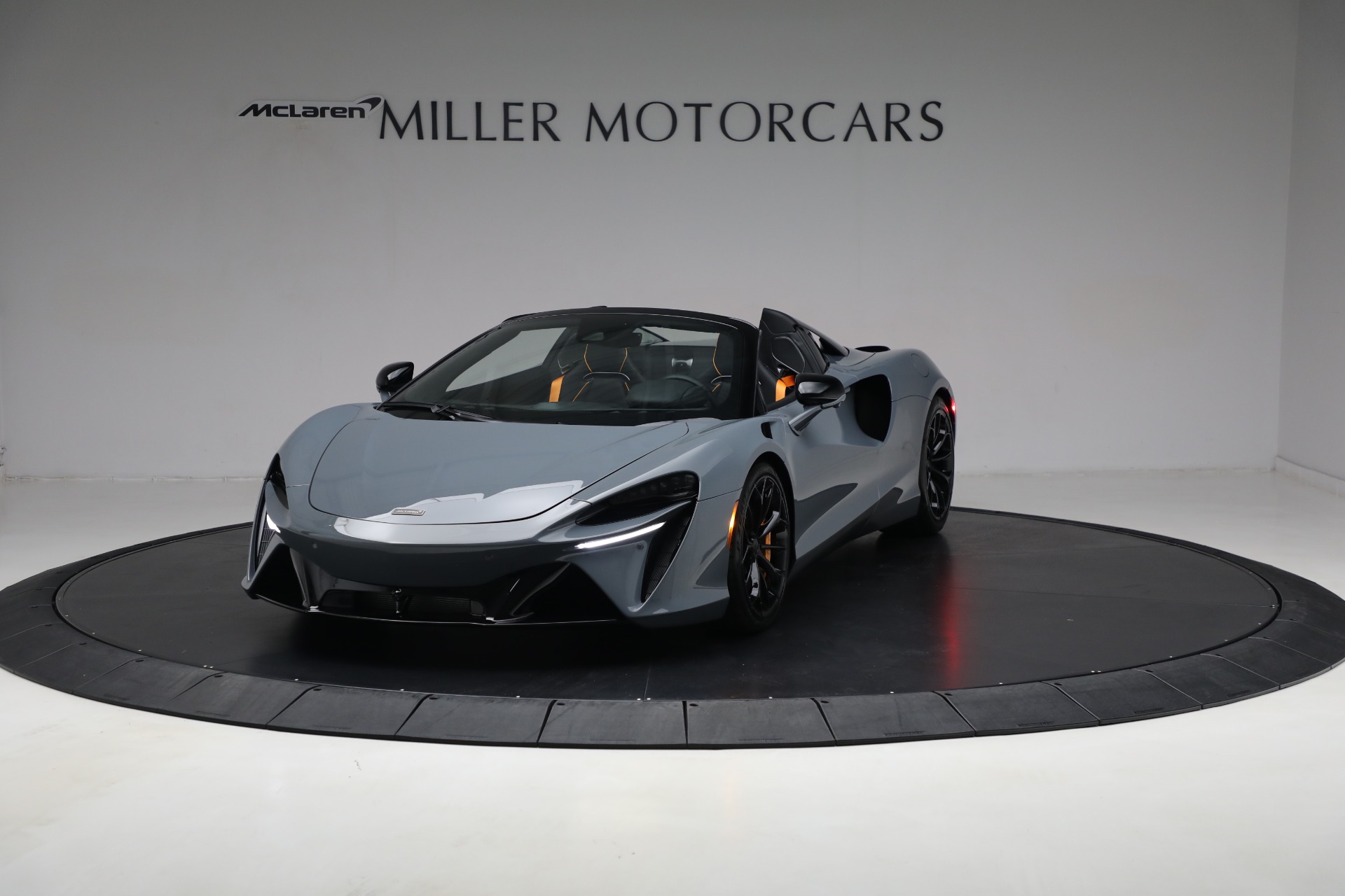 New 2025 McLaren Artura Spider Vision for sale Sold at Rolls-Royce Motor Cars Greenwich in Greenwich CT 06830 1