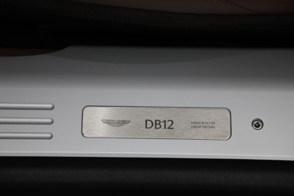 New 2025 Aston Martin DB12 V8 for sale Sold at Rolls-Royce Motor Cars Greenwich in Greenwich CT 06830 22