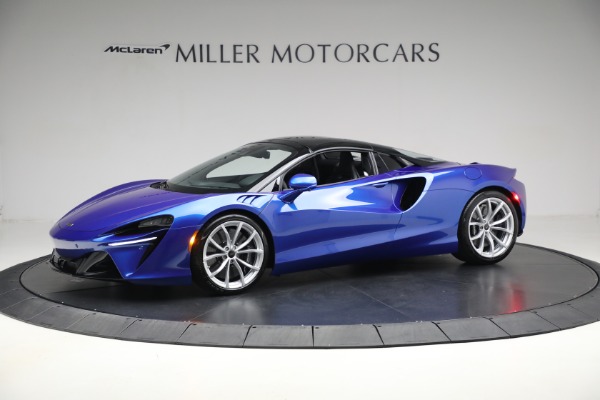 New 2025 McLaren Artura Spider TechLux for sale Sold at Rolls-Royce Motor Cars Greenwich in Greenwich CT 06830 15